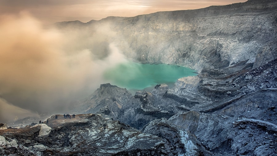 Ijen Crater Lake