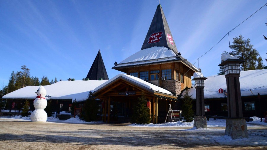 Santa Claus Village in Rovaniemi, Finland