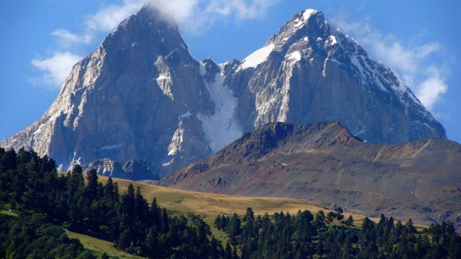 View of Ushba Mountain