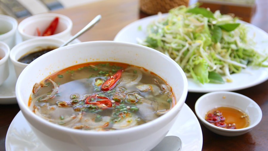 The local dishes of Hue