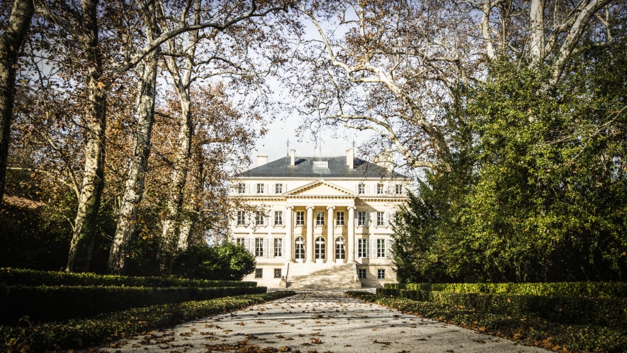 Chateau in Médoc, France