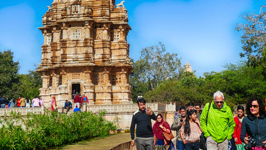 Vijay Stambh in Chittor Fort