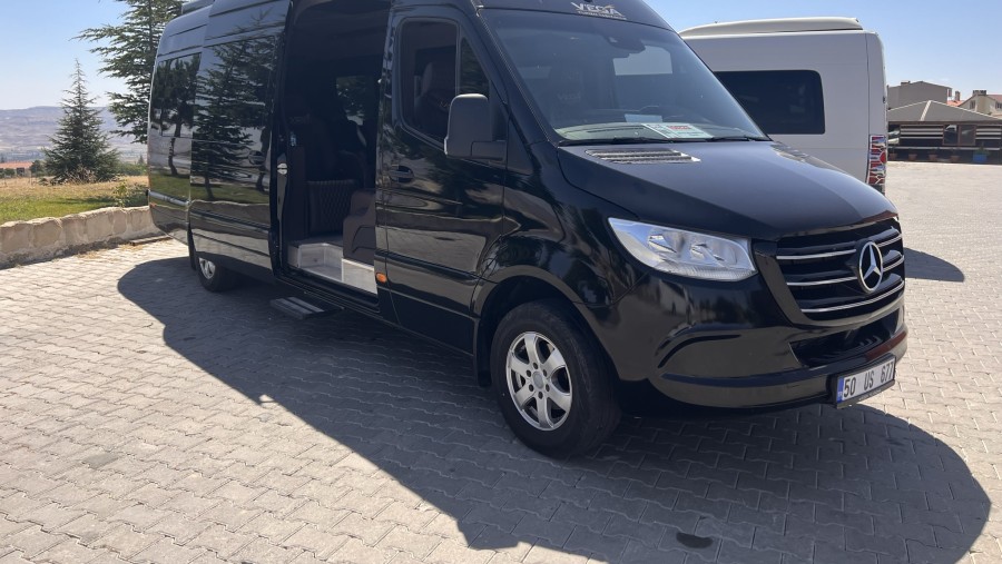Type of Van that we use for our tours. (From 3 pax up to 9 passanger) Brand new Luxury Mercedes-Benz Sprinter