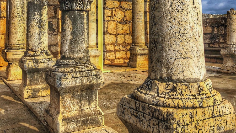 Ancient synagogue of Capernaum