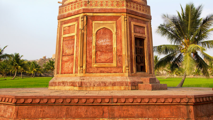 Elephant Tower in Fatehpur Sikri.