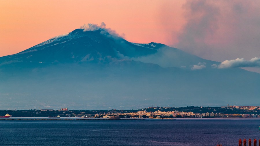 Admire Mount Etna, Italy