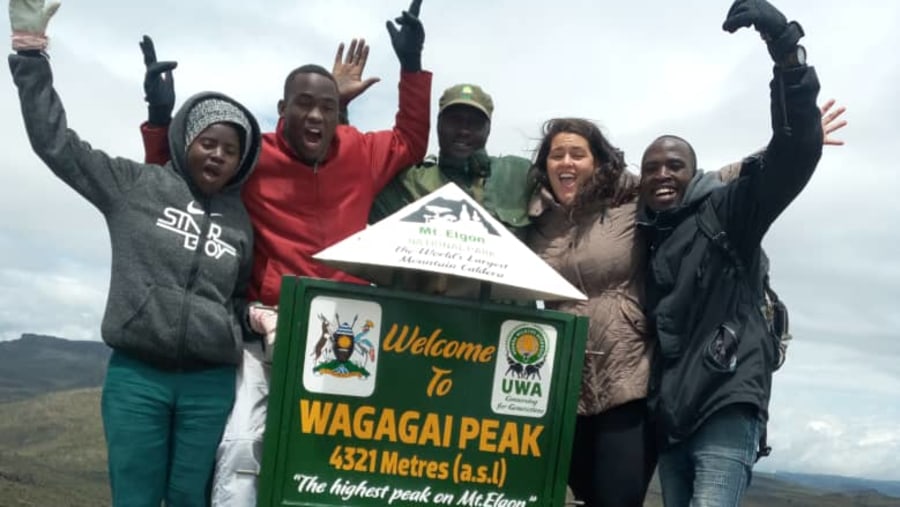 Wagagai Peak, Mount Elgon, Uganda, Africa
