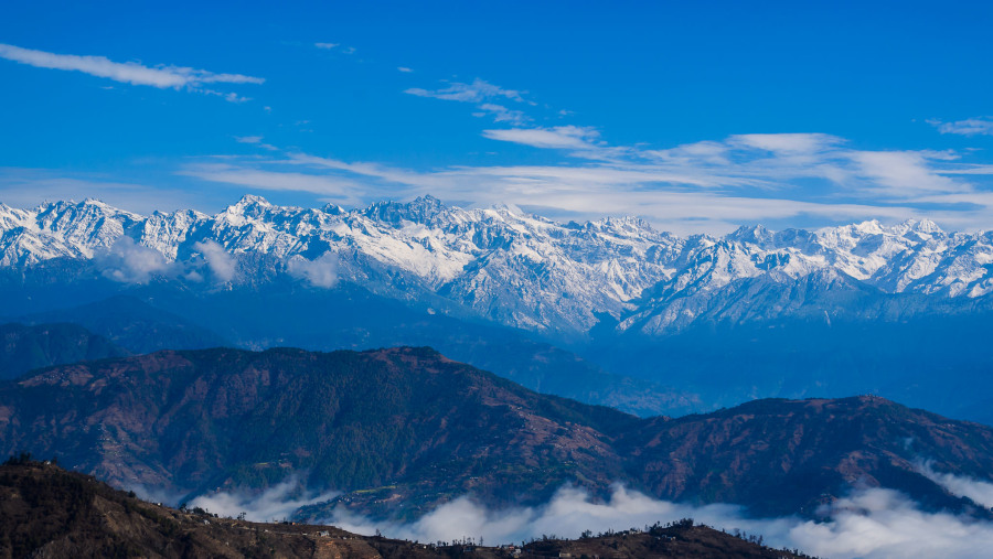 View from Nagarkot, Nepal