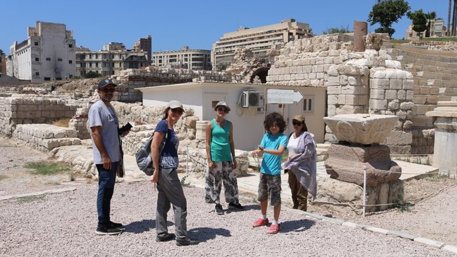 Travellers in Alexandria