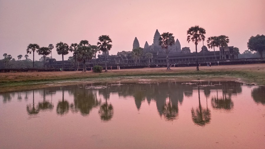 Reflection of Angkor Wat