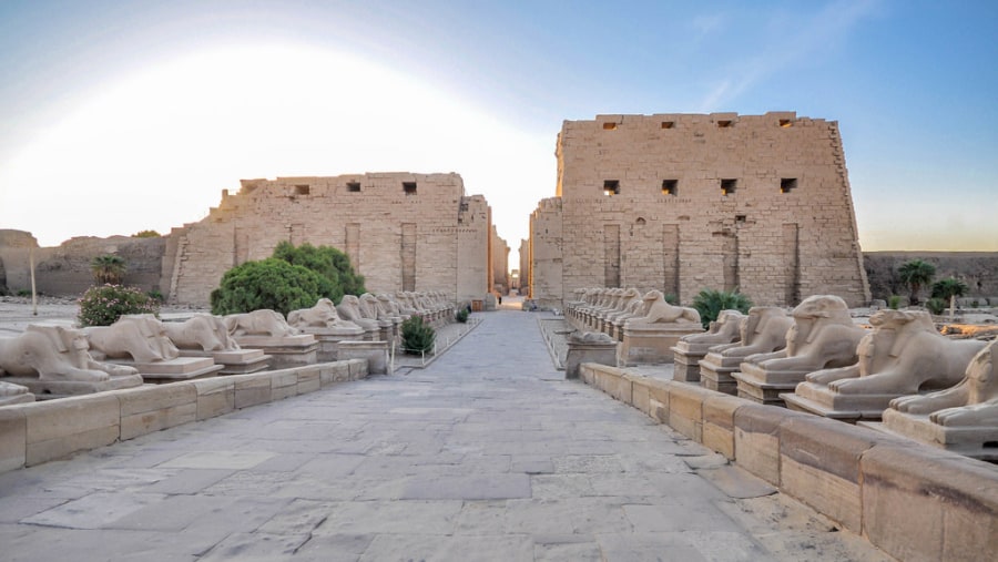 Karnak Temple In Luxor, Egypt