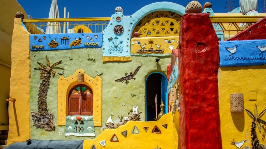 Unique Architecture At Nubian Village