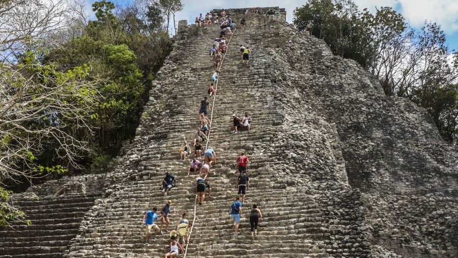 Mayan city ruins