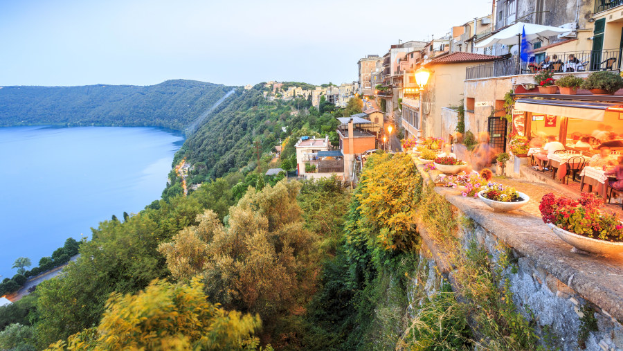 View the Exquisite Castel Gandolfo City