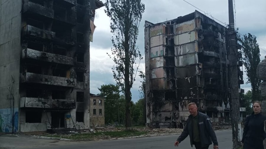 Travelers in Kyiv