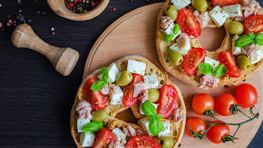 Frisella - Italian Dish, Apulia, Italy