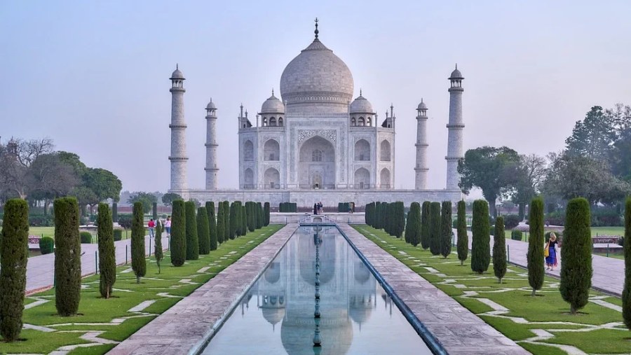 Taj Mahal In Agra, India