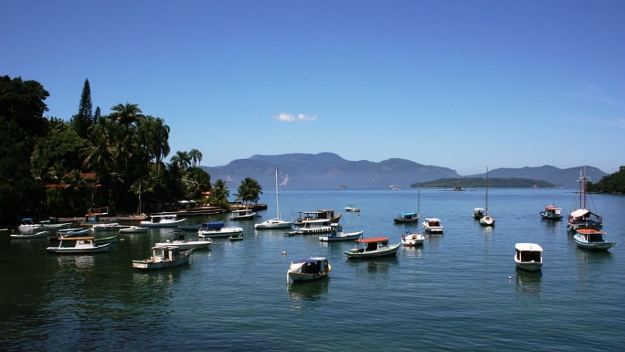 boats at the bay