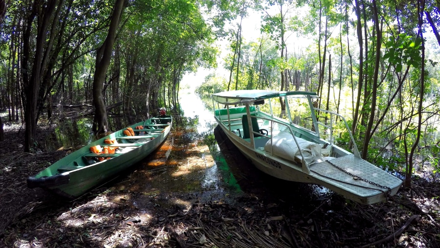 Motorised Canoe