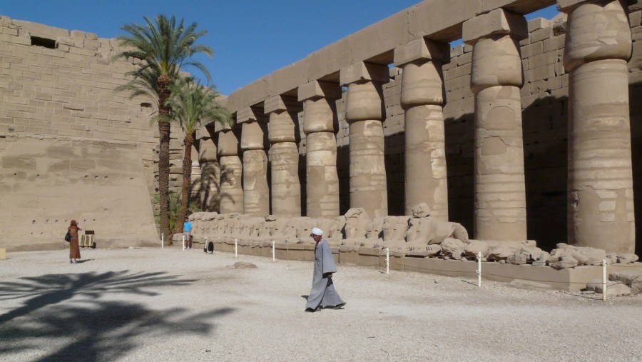 Karnak Temples In Luxor, Egypt