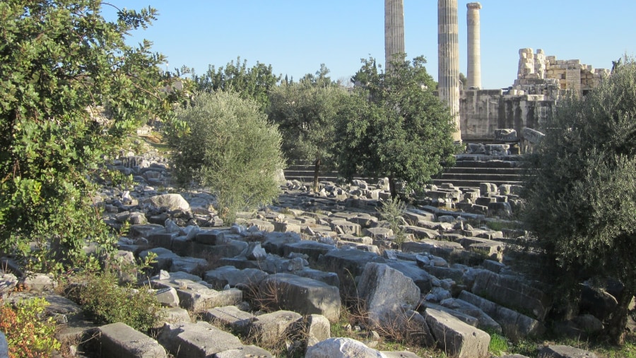 Ruins in Ephesus