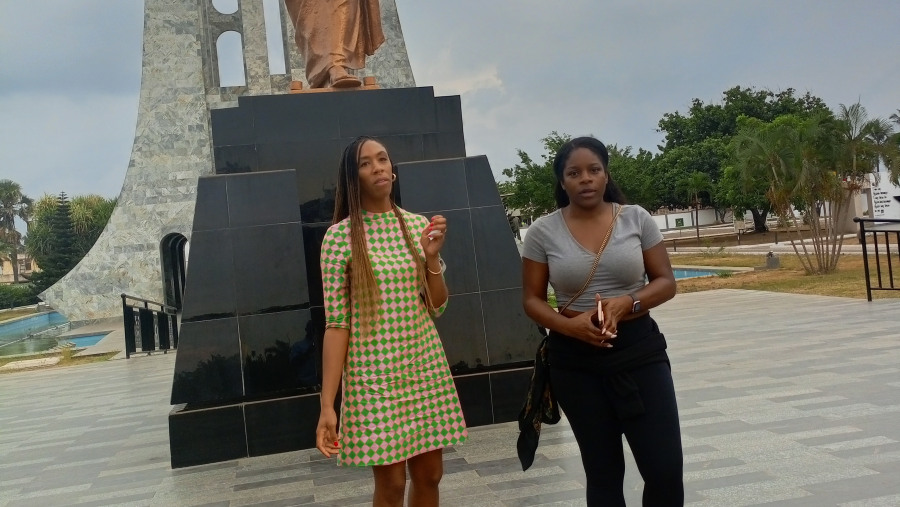 Samia Nkrumah Statue