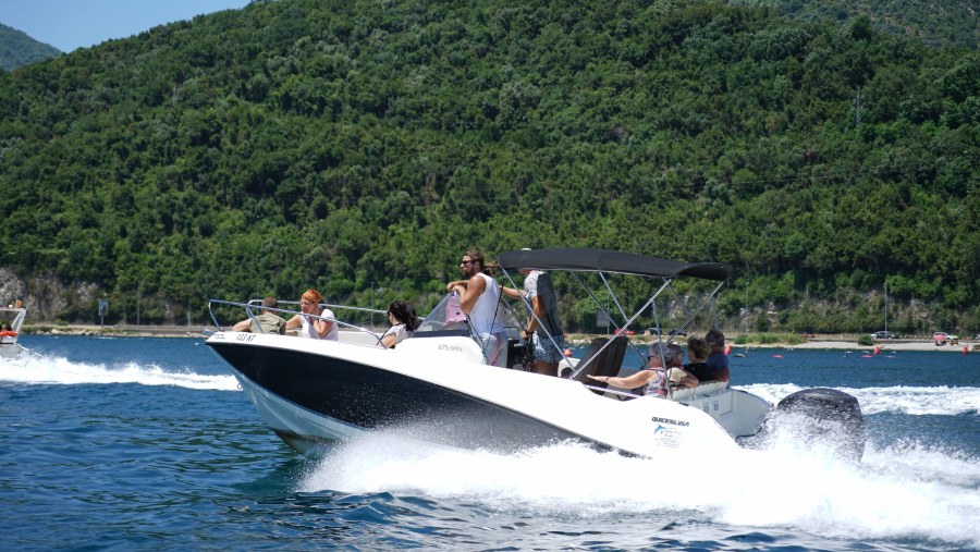 Enjoy boating in the Bay of Kotor