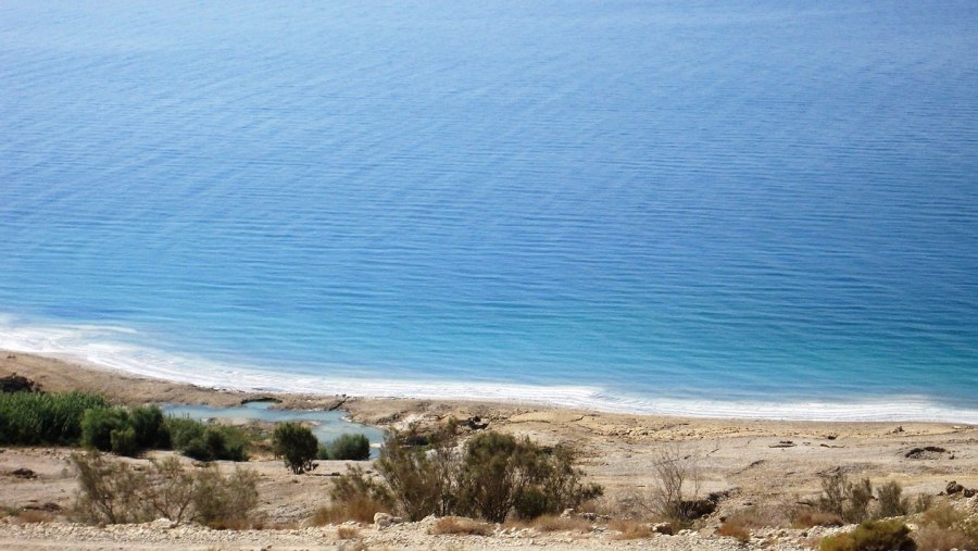 Swim in Dead Sea, Israel