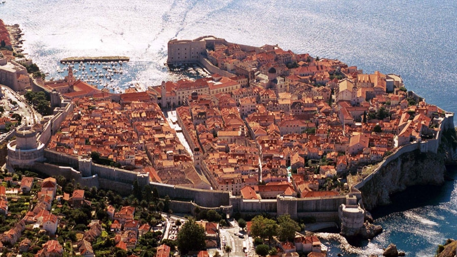 Dubrovnik City View From Velji Do Viewpoint