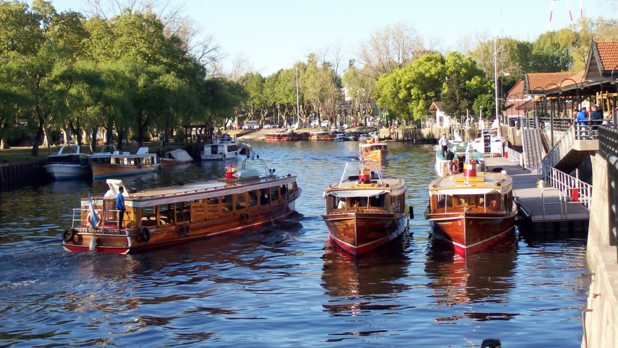 Enjoy boat ride in Tigre, Argentina