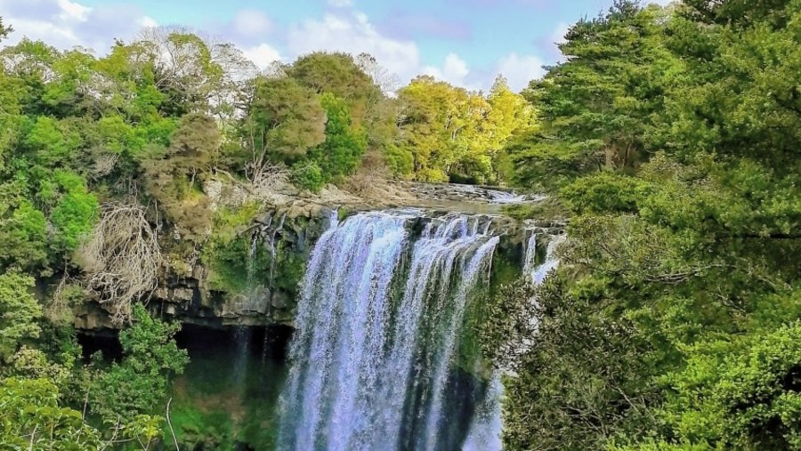 Visit the Rainbow Falls