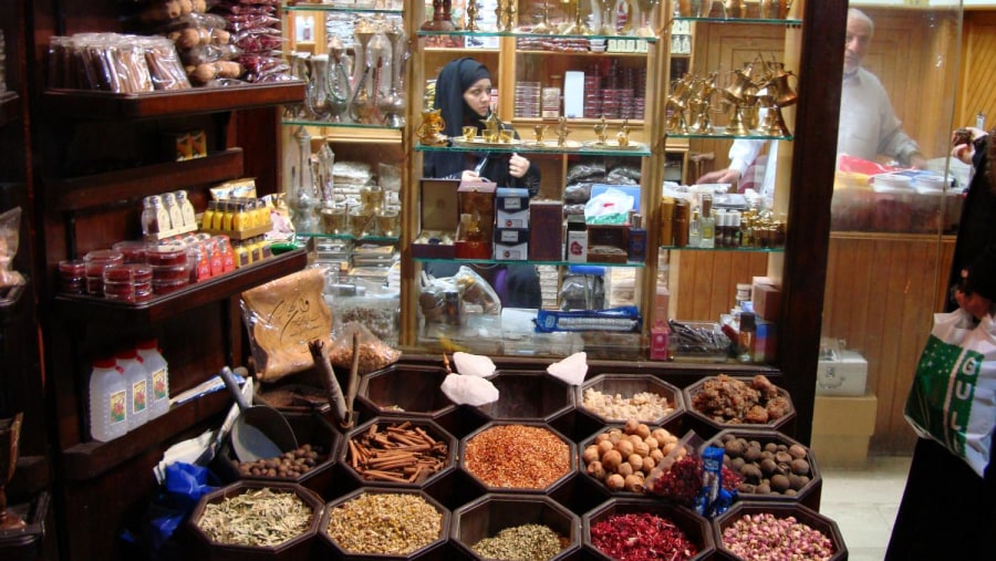 Explore the spice souk in Dubai
