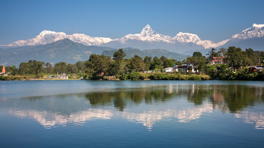 Phewa Lake in Pokhara 