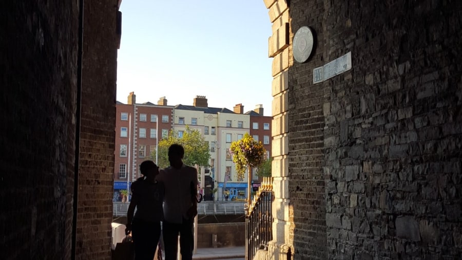 Sightseeing Dublin city