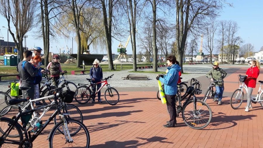 Cycle around the city of Klaipeda