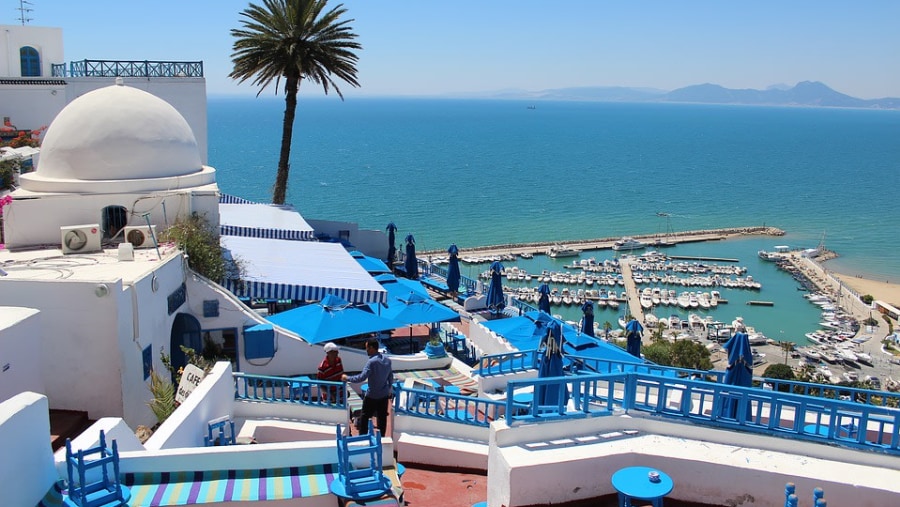 Sidi Bou Said In Tunisia