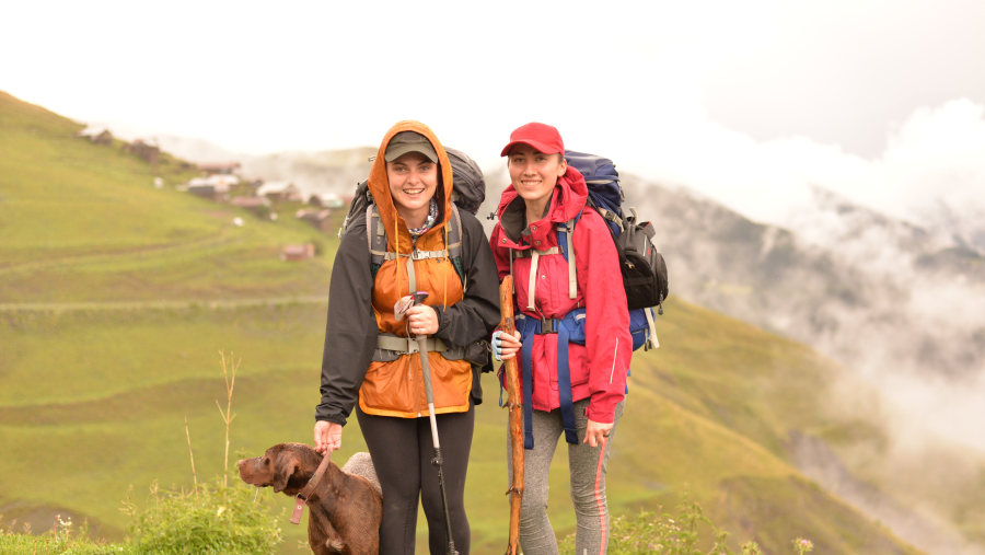 Travellers in Tusheti