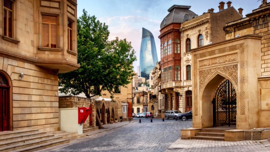 Enjoy an architecture tour of Baku