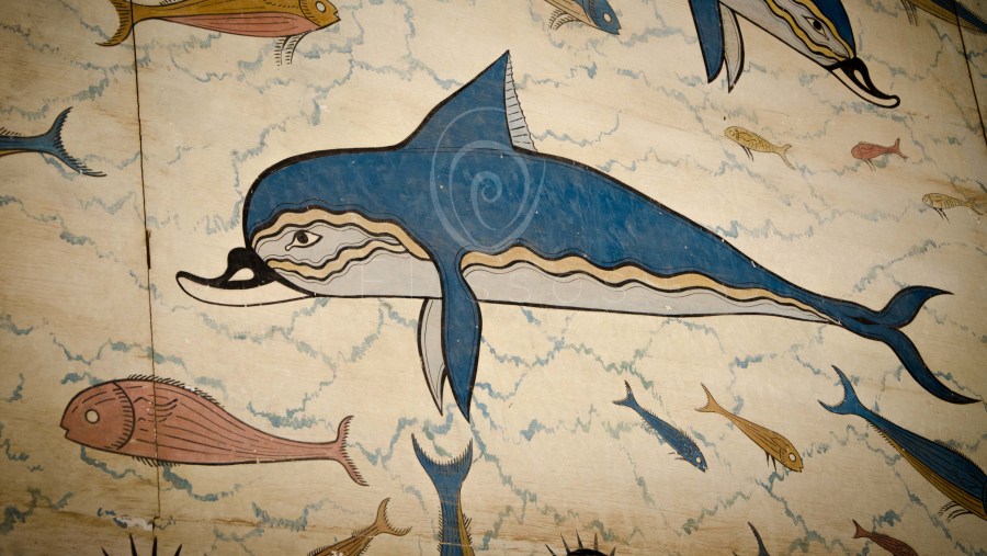 Dolphin Fresco Knossos