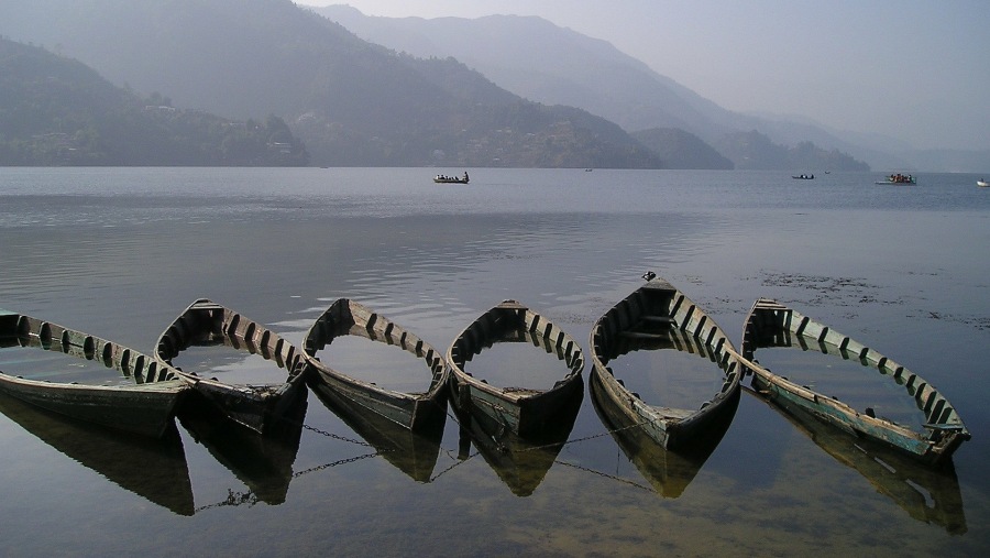 Boating in Nepal