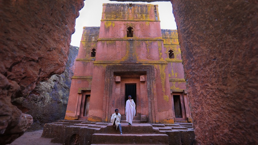 St. George Church, Lalibela, Ethiopia.