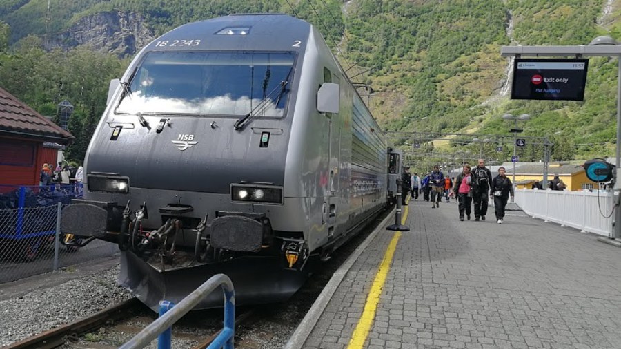 Flam Railway Station, Norway