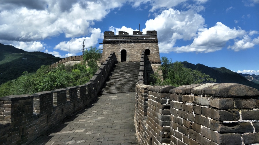 Mutianyu Great Wall In China