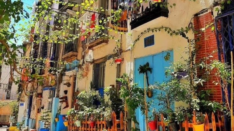 The Old Town's Place d'Armes in Annaba, Algeria, exudes charm with its historic architecture and bustling atmosphere.