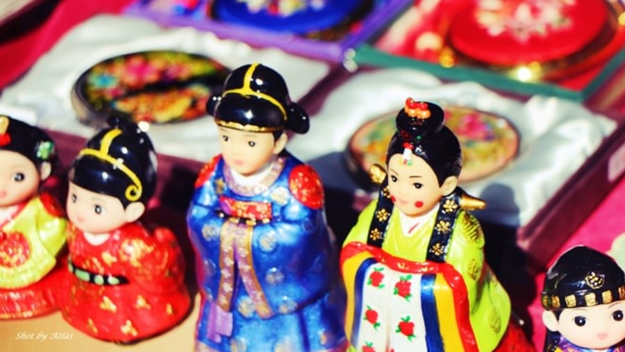 Korean Traditional Folk Dolls