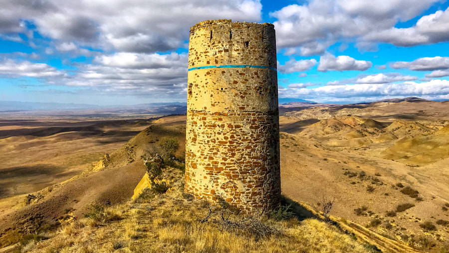 Tower at the David Gareja Monastery Complex