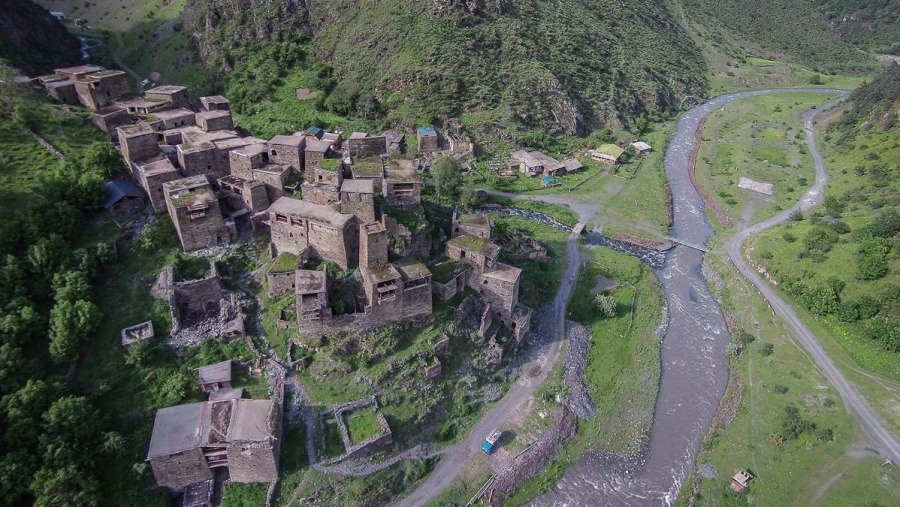 Shatili Fortress Village