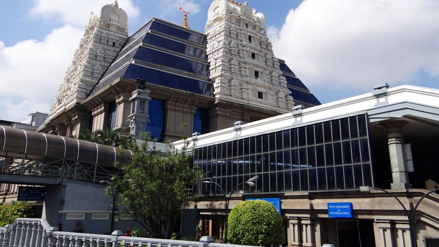 Iskcon Temple in Bangalore