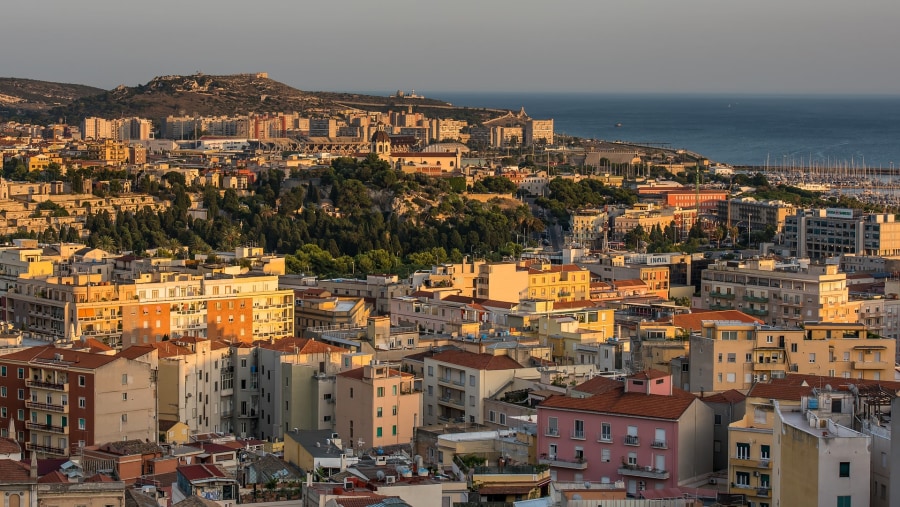 Cagliari City View