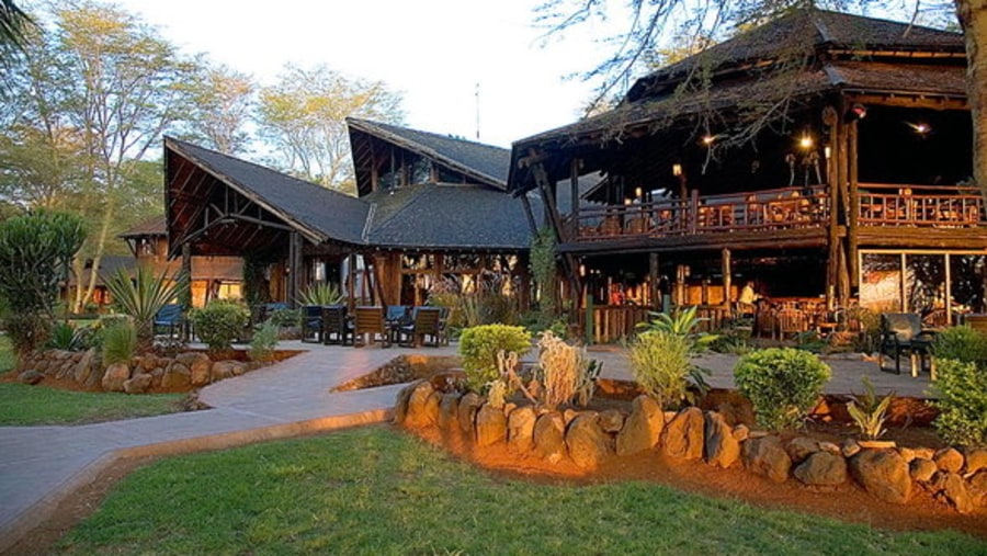 Oltukai Lodge, Front View; Ideal Kenya Luxury Game Lodge